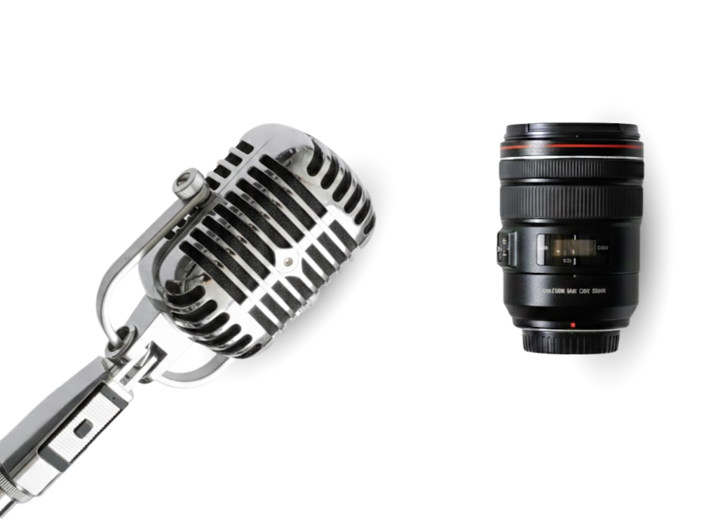 mic and lens